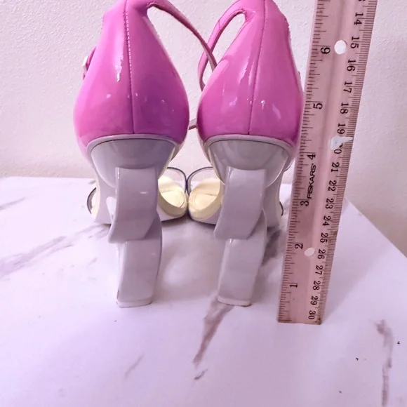 Kat Maconie Color Block Sculpture Pumps, EUC, Size 10